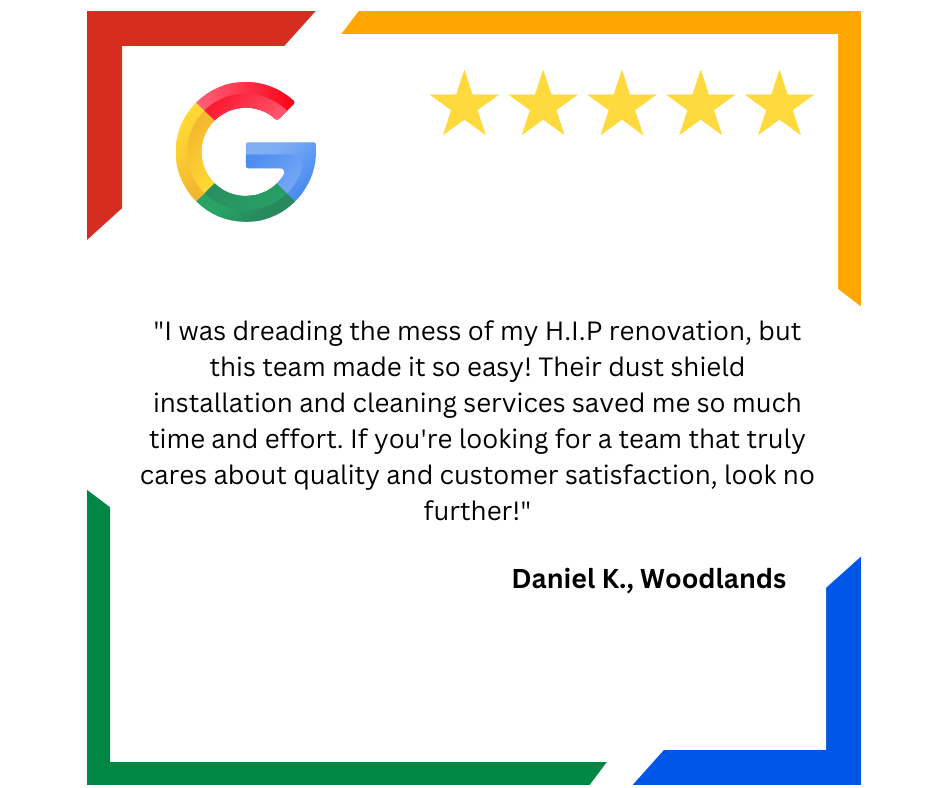 dust shield installation